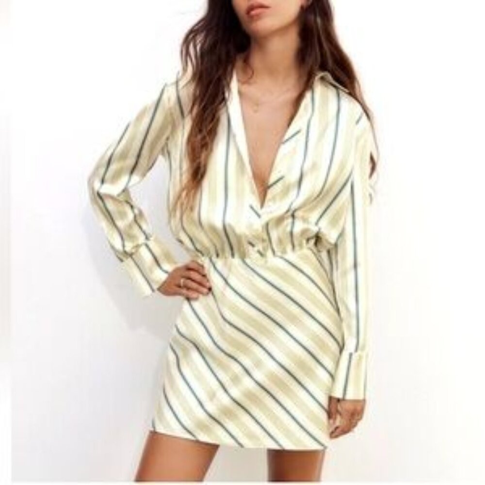 ZARA Short Striped Dress - NWT